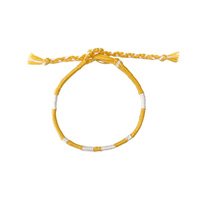 Janod Zestaw kreatywny do tworzenia biżuterii Tęczowe bransoletki 30 szt. 8+