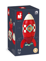 Janod Rakieta drewniana magnetyczna