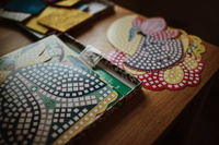 Janod Zestaw kreatywny Mozaika Wróżki 5+