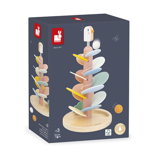 Janod Drewniany kulodrom Ptaszek Sweet Cocoon 3+