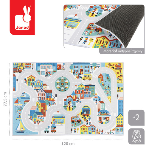 Janod Mata do zabawy z drogą Miasto Cross Roads 2+