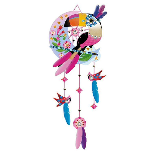 Janod Multizestaw kreatywny 11 dekoracji Tukan 7+