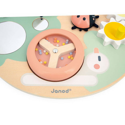 Wielofunkcyjna tablica edukacyjna drewniana Ogród Sweet Cocoon 12m+ Janod