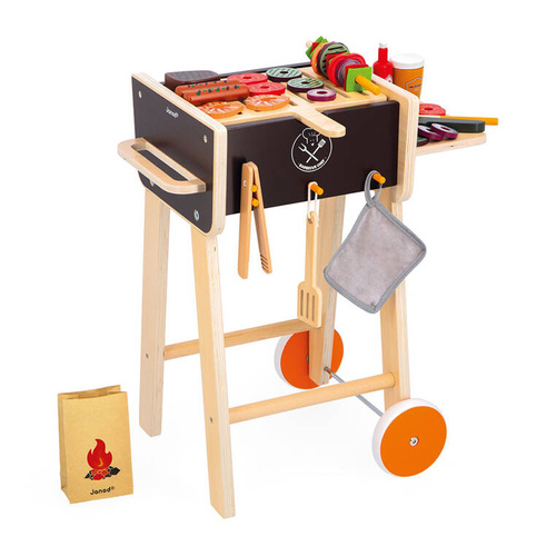 Grill drewniany z akcesoriami 3+ Janod