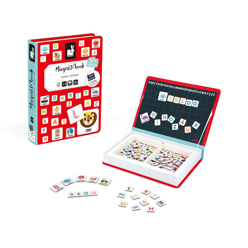 Janod Magnetyczna układanka Polski Alfabet Magnetibook