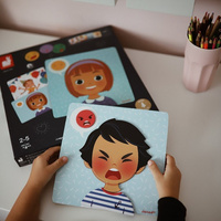 Janod Magnetyczna układanka Emocje