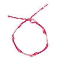 Janod Zestaw kreatywny do tworzenia biżuterii Tęczowe bransoletki 30 szt. 8+