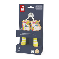 Janod Skakanka z drewnianymi rączkami Jednorożec Applepop 3+