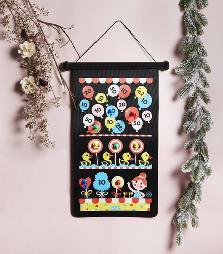 Janod Magnetyczna gra w rzutki Wesołe miasteczko