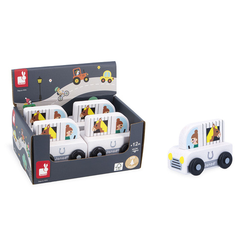 Janod Pojazd Koniowóz Wieś Cross Roads 12m+