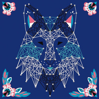 Janod Zestaw kreatywny Przeplatanka 3D String art Zwierzęta 10+