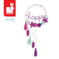 Janod Zestaw kreatywny Łapacz snów z podświetleniem ledowym Happy 8+ 