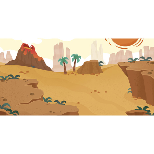 Janod Multizestaw kreatywny 2-latka My arts & crafts Grube naklejki wielorazowe Dinozaury 2+