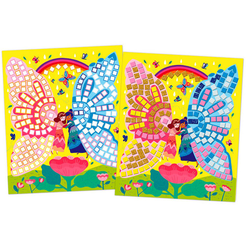 Janod Zestaw kreatywny Mozaika Wróżki 5+