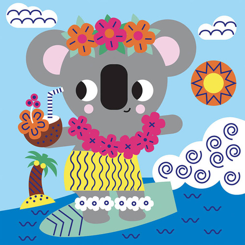 Janod Multizestaw kreatywny 4-latka My arts & crafts 4+