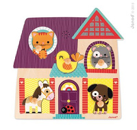 Janod Puzzle muzyczne Moi mali przyjaciele