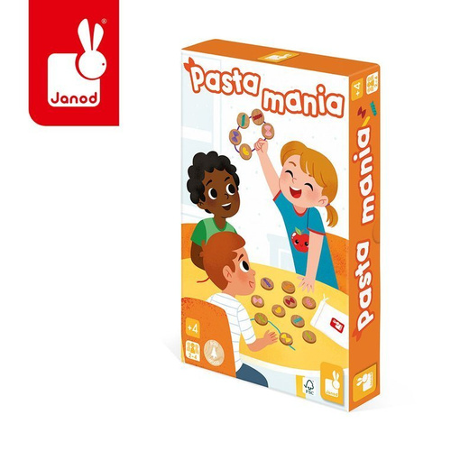 Gra pamięciowa Pasta mania 4+, Janod