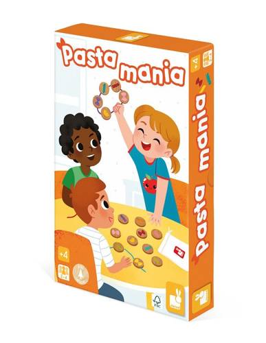 Gra pamięciowa Pasta mania 4+, Janod
