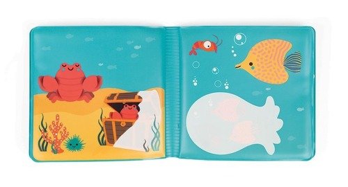 Magiczna książeczka do kąpieli Pod wodą 10 m+, Janod