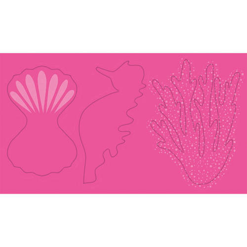 Zestaw kreatywny 4 zwierzęta morskie z papieru 3D 7+, Janod